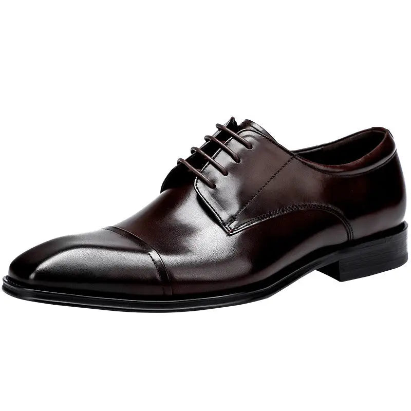 Men’s British Leather Formal Business Shoes