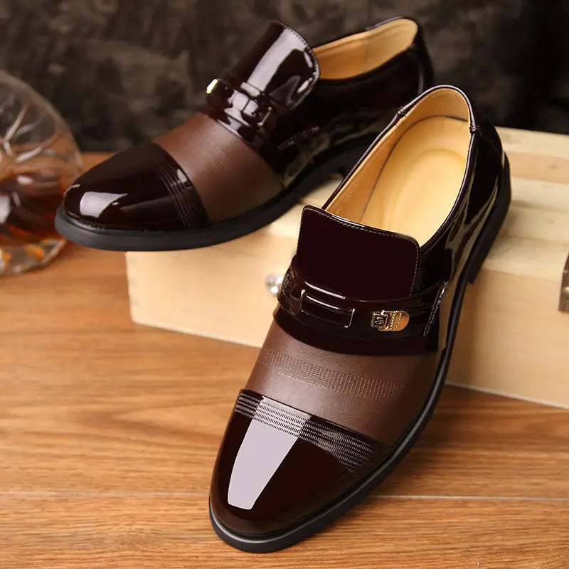 Men's business dress leather shoes Beyond Trends Hub
