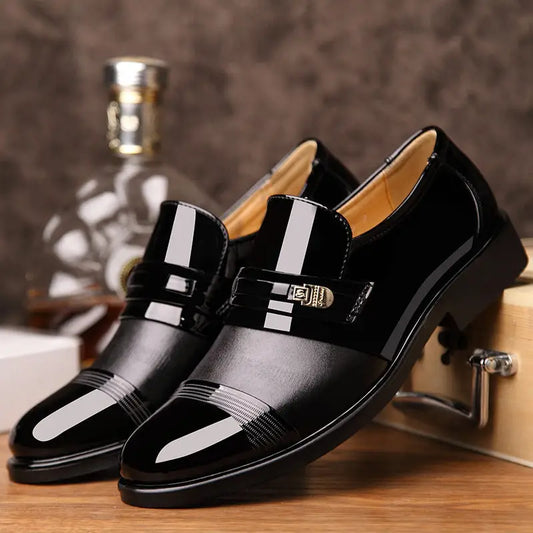 Men's business dress leather shoes Beyond Trends Hub