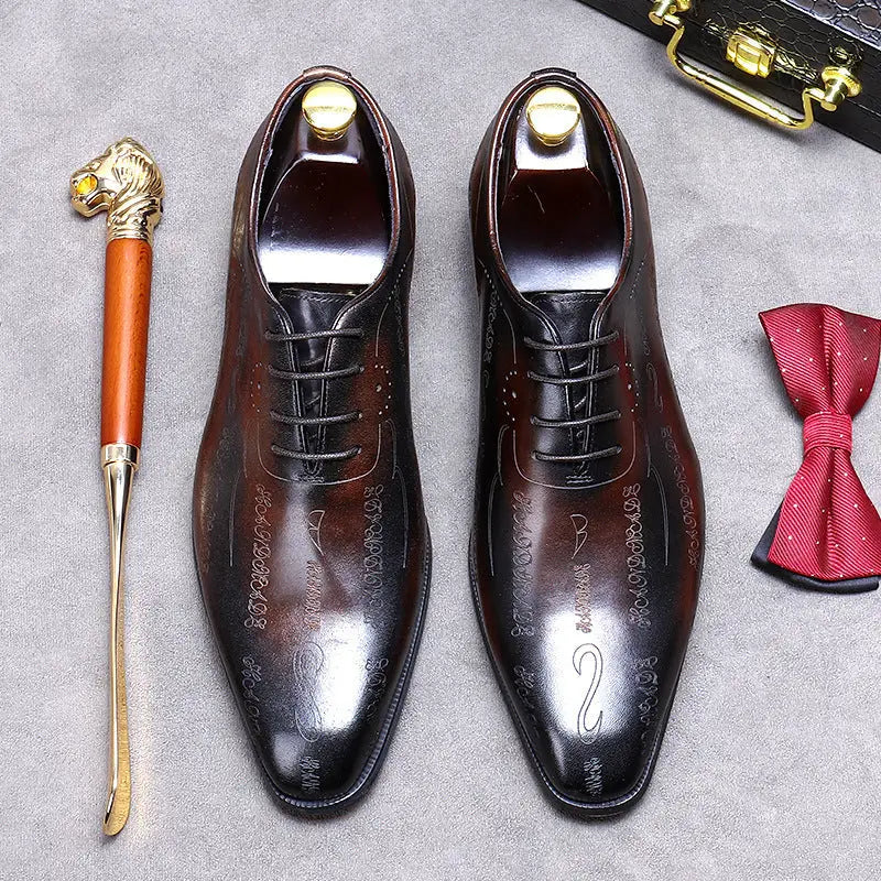Men's Business Formal Leather Shoes Beyond Trends Hub