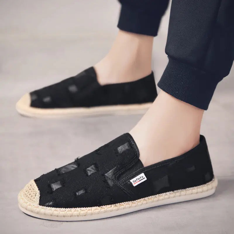 Men’s canvas shoes - Black / 43