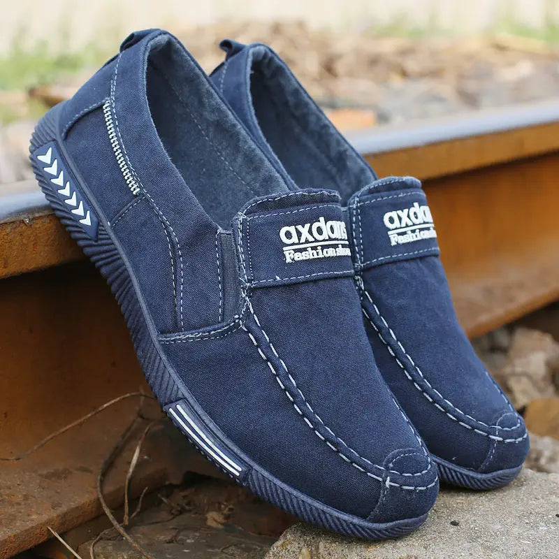 Men’s canvas shoes - Blue3 / 38