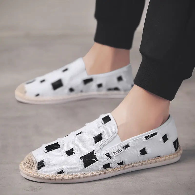 Men’s canvas shoes - White / 42
