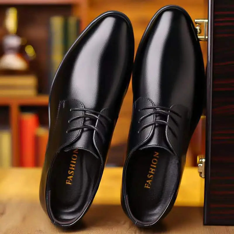 Men's Casual Business Formal Wear Leather Shoes Beyond Trends Hub