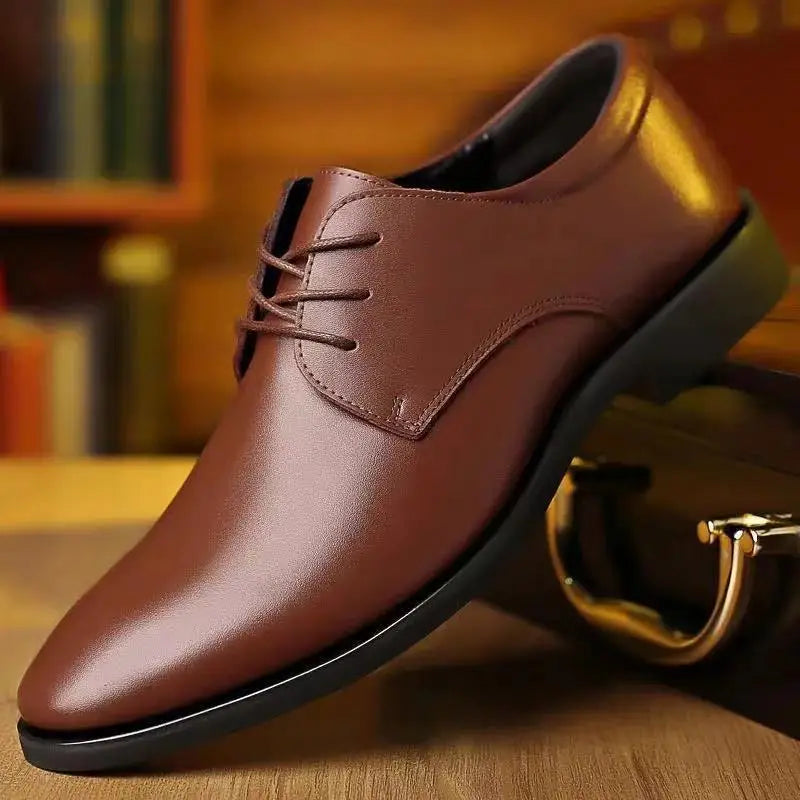 Men's Casual Business Formal Wear Leather Shoes Beyond Trends Hub