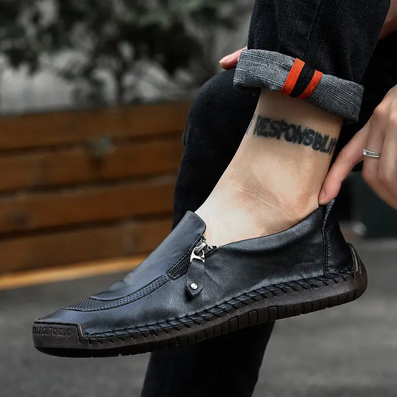 Men's casual leather shoes Beyond Trends Hub