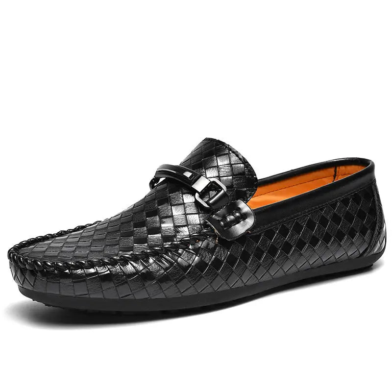 Men's Casual Leather Shoes Flat Heel Beyond Trends Hub
