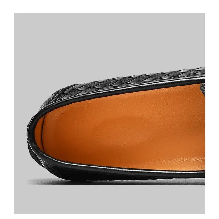 Men's Casual Leather Shoes Flat Heel Beyond Trends Hub