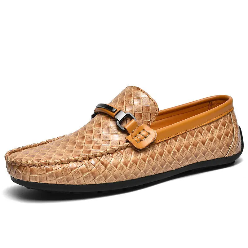 Men's Casual Leather Shoes Flat Heel Beyond Trends Hub
