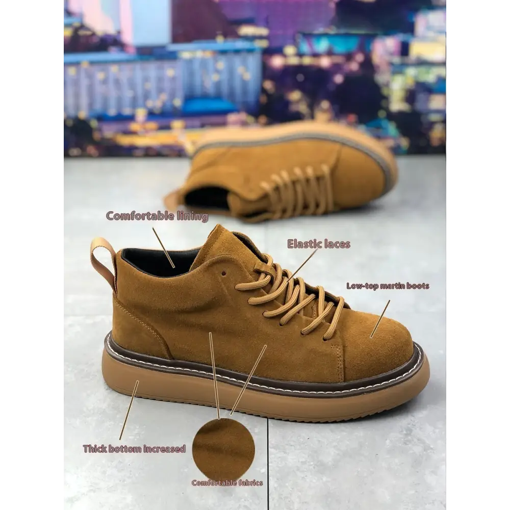 Men's Comfortable All-match Low Top Martin Boots Beyond Trends Hub