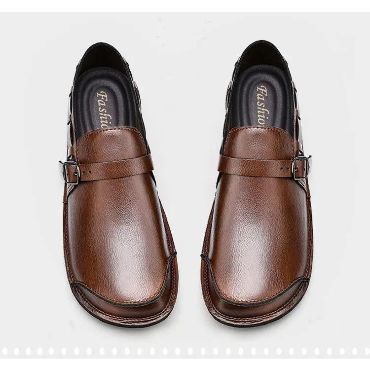 Men’s Daily Soft Sole Leather Casual Shoes