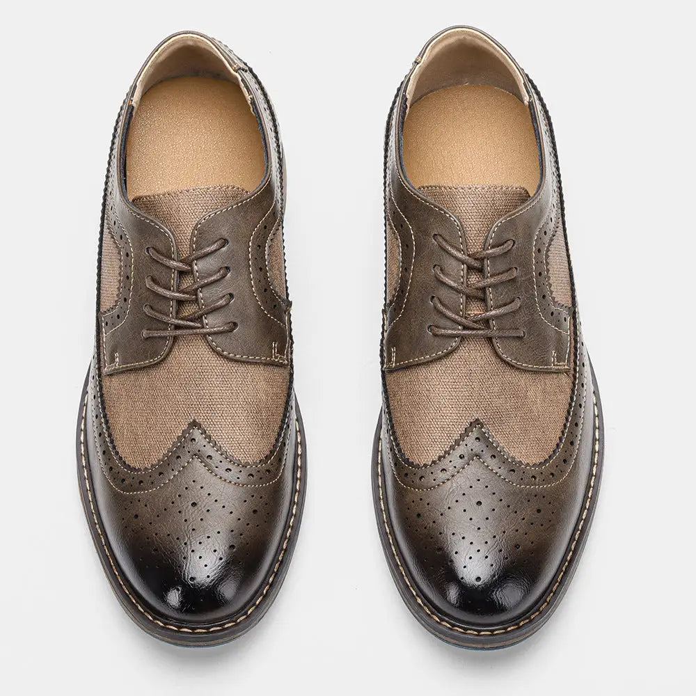 Men's Fashion Casual Multicolor Business Leather Shoes Beyond Trends Hub
