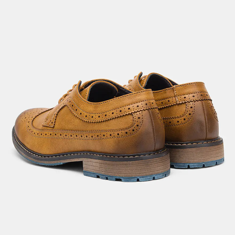 Men's Fashion Vintage Brogue Shoes Beyond Trends Hub