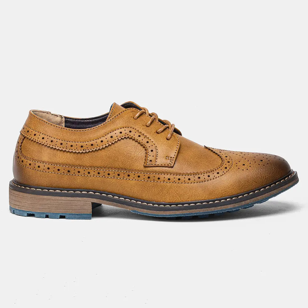 Men's Fashion Vintage Brogue Shoes Beyond Trends Hub