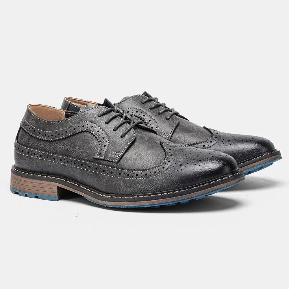 Men's Fashion Vintage Brogue Shoes Beyond Trends Hub