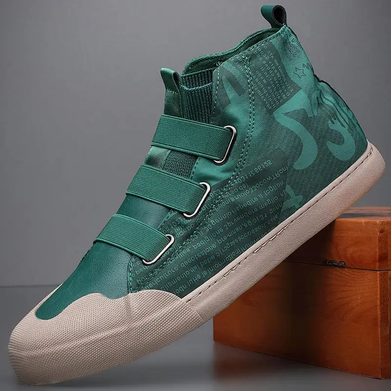 Men's High-top Camouflage Canvas Shoes Youth Fashion Casual Shoes Beyond Trends Hub