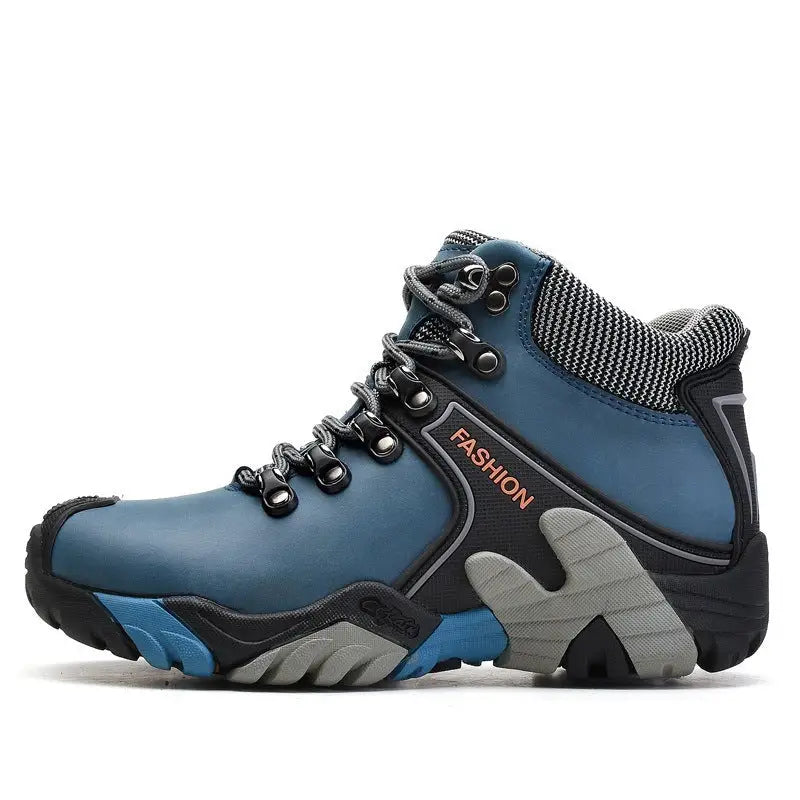 Men’S High-Top Non-Slip And Wear-Resistant Outdoor Hiking Shoes