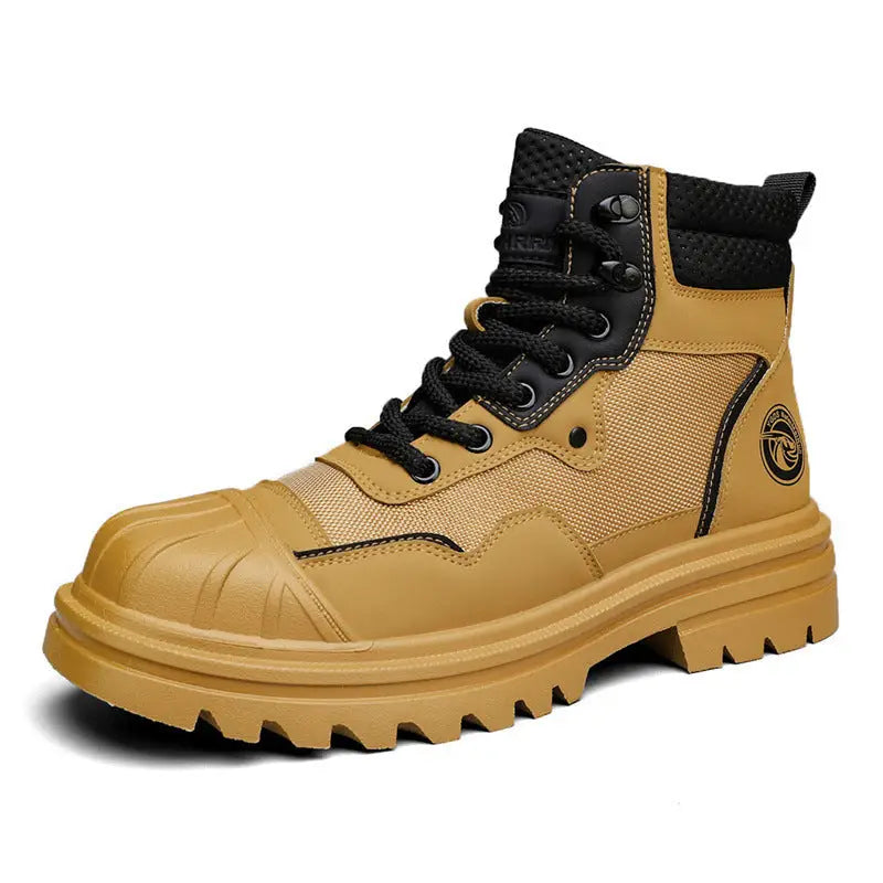 Men's High-top Shell Toe Rhubarb Martin Boots Beyond Trends Hub