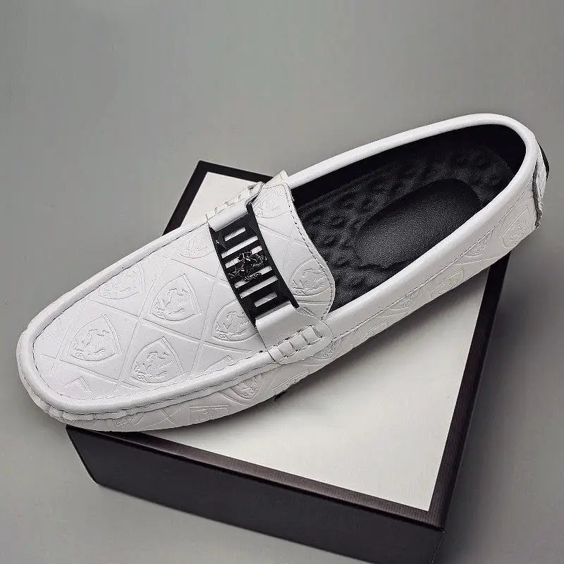 Men's lazy shoes leather Beyond Trends Hub