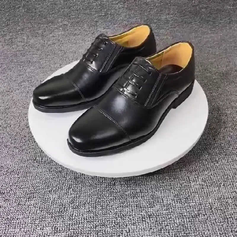 Men's leather business casual shoes Beyond Trends Hub