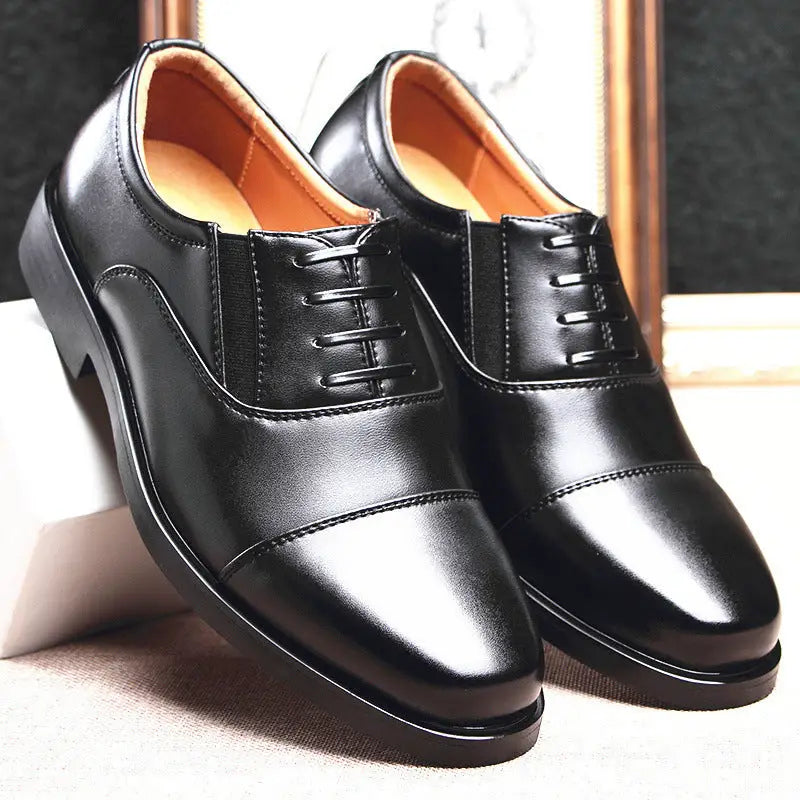 Men's leather business casual shoes Beyond Trends Hub