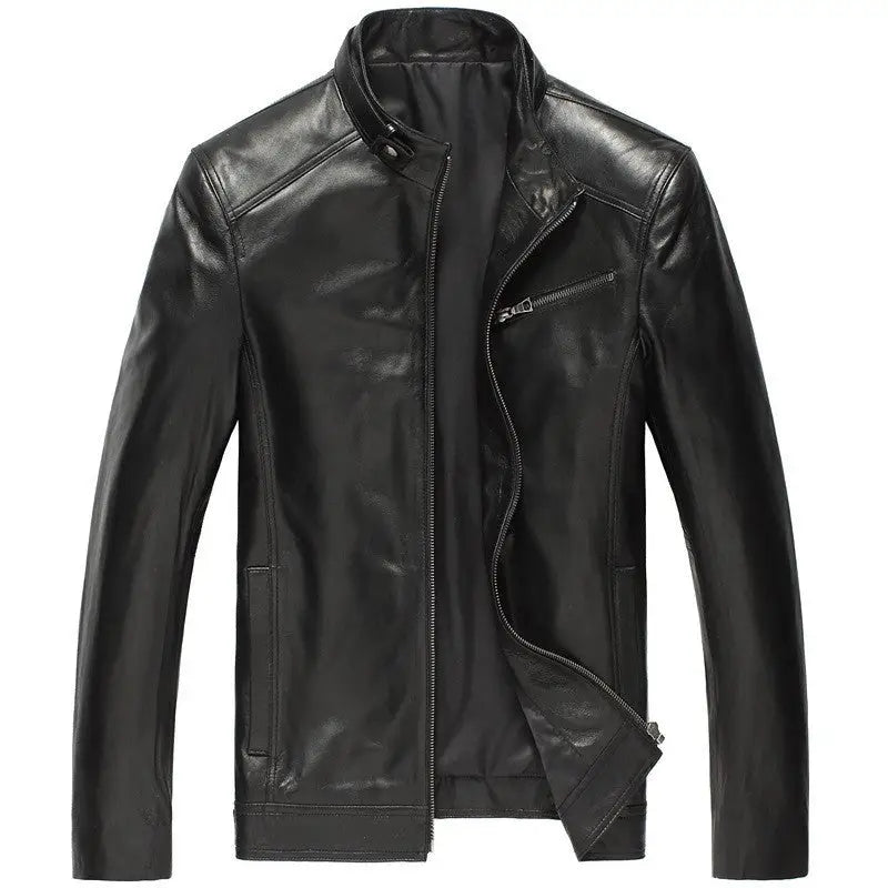 Men’s leather leather jacket