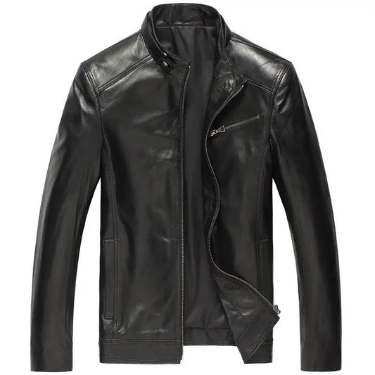 Men’s leather leather jacket
