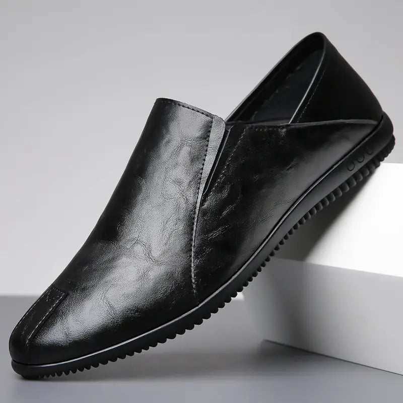 Men's Leather Shoes Setting Foot Style In White Beyond Trends Hub