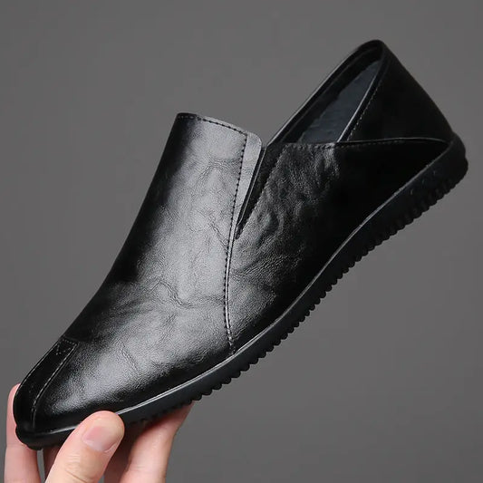 Men's Leather Shoes Setting Foot Style In White Beyond Trends Hub