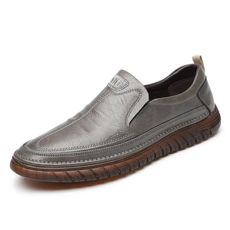 Men's Leather Shoes Soft Bottom Beef Tendon Bottom Beyond Trends Hub