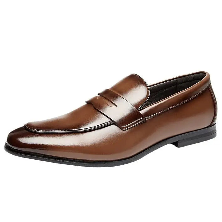 Men's Leather Summer British Style Simple Business Leather Shoes Beyond Trends Hub