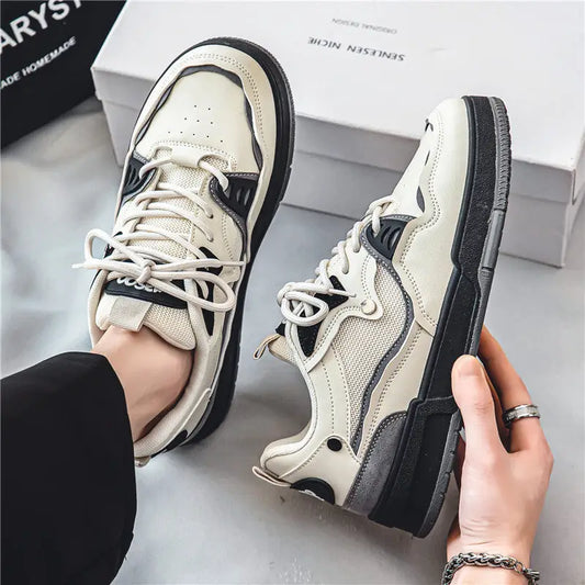 Men’s Low-top Mesh Board Shoes Korean Casual