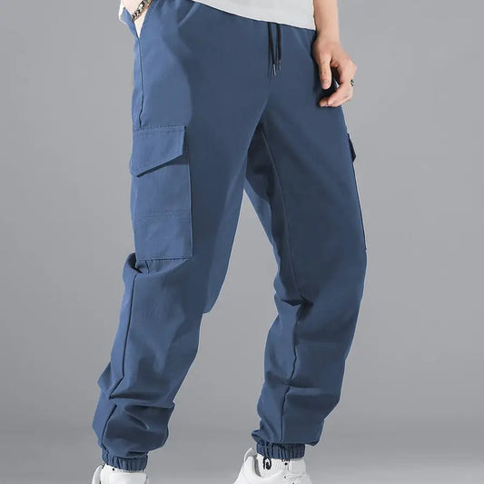 Men’s Multi-pocket Workwear Pants High Street