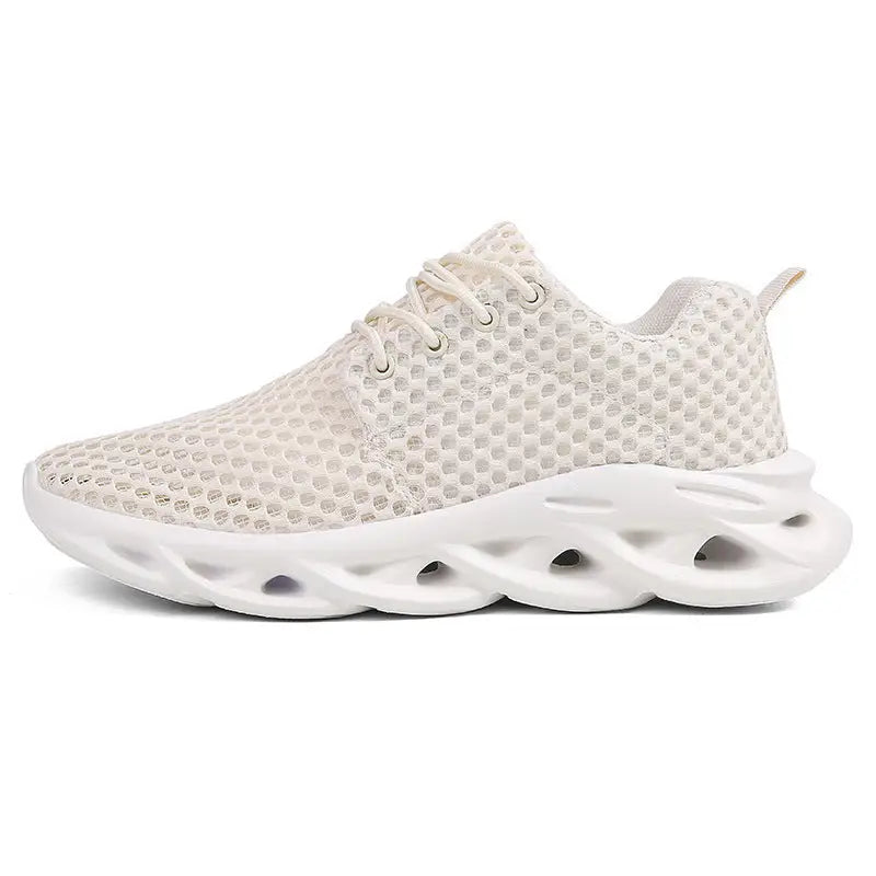 Men'S Outdoor Hollow Mesh Running Shoes Beyond Trends Hub