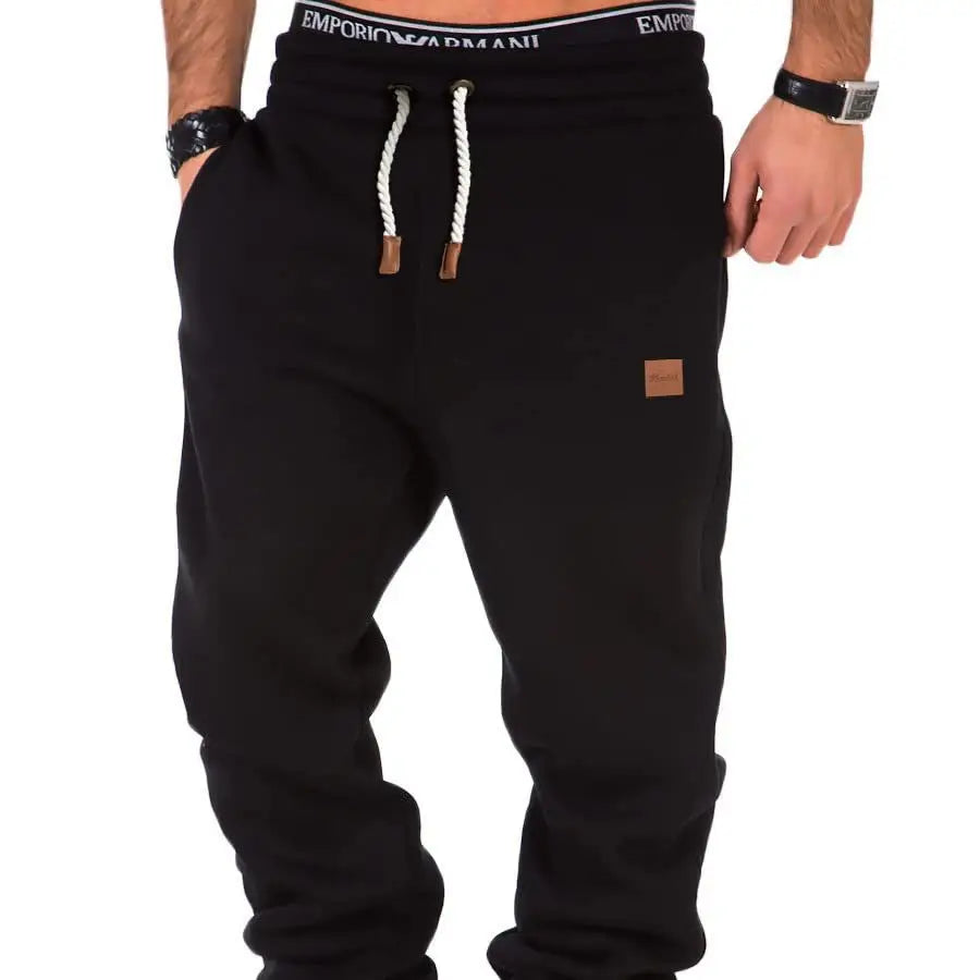 Men’s Paneled Training Track Pants - Black / M