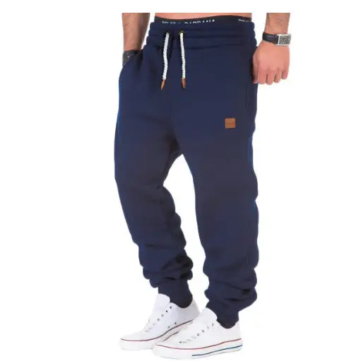 Men’s Paneled Training Track Pants - Navy Blue / S