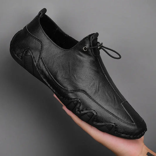 Men’s Plus Size Sports Genuine Leather Leather Shoes