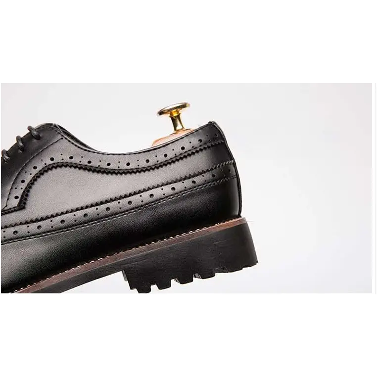 Men's shoes autumn breathable British leather shoes Beyond Trends Hub