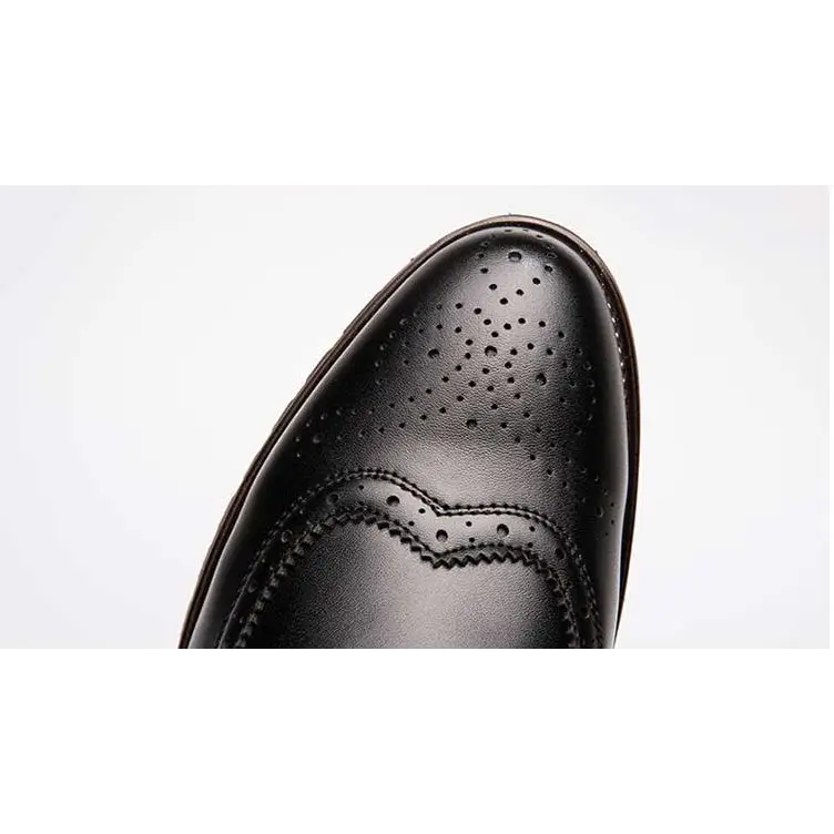 Men's shoes autumn breathable British leather shoes Beyond Trends Hub