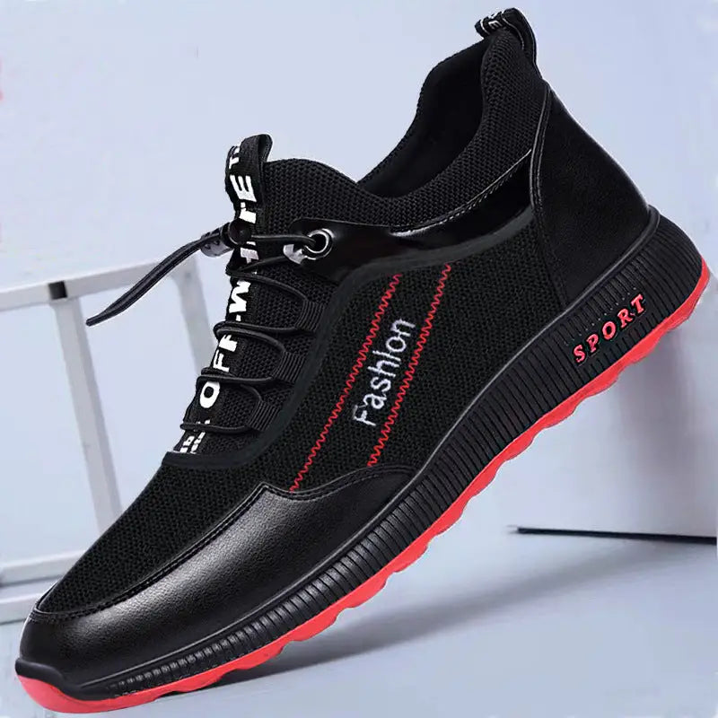 Men’s Shoes Spring And Autumn New Trendy Shoes Cross-Border Casual Shoes Soft Sole Comfortable Running Shoes Korean