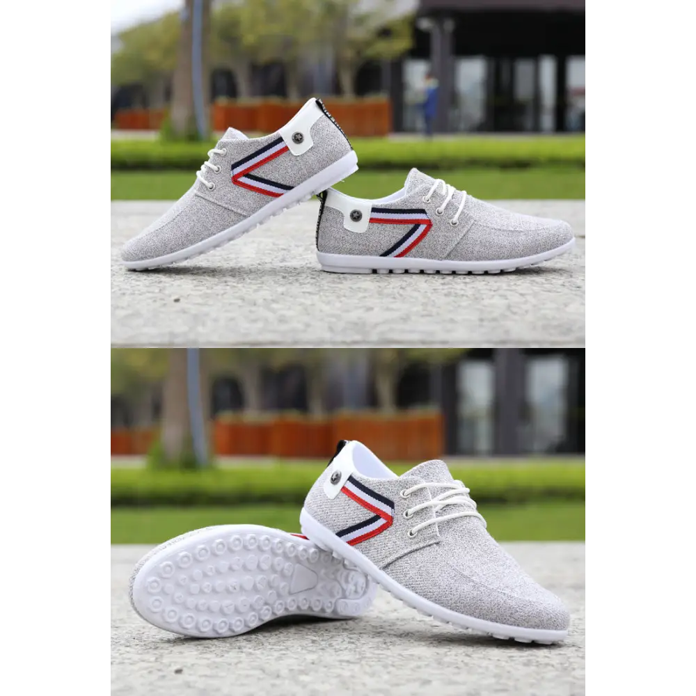 Men'S Soft-Soled Canvas Shoes, Sports And Leisure Old Beijing Cloth Shoes, Peas Shoes Beyond Trends Hub