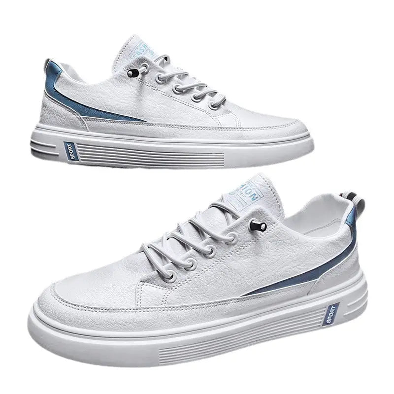 Men's Spring And Autumn Leather Casual Sneakers Beyond Trends Hub
