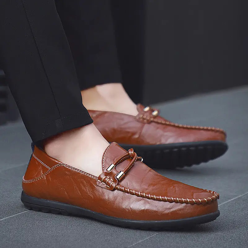 Men's Springsummer Gommino Cowhide Shoes Beyond Trends Hub