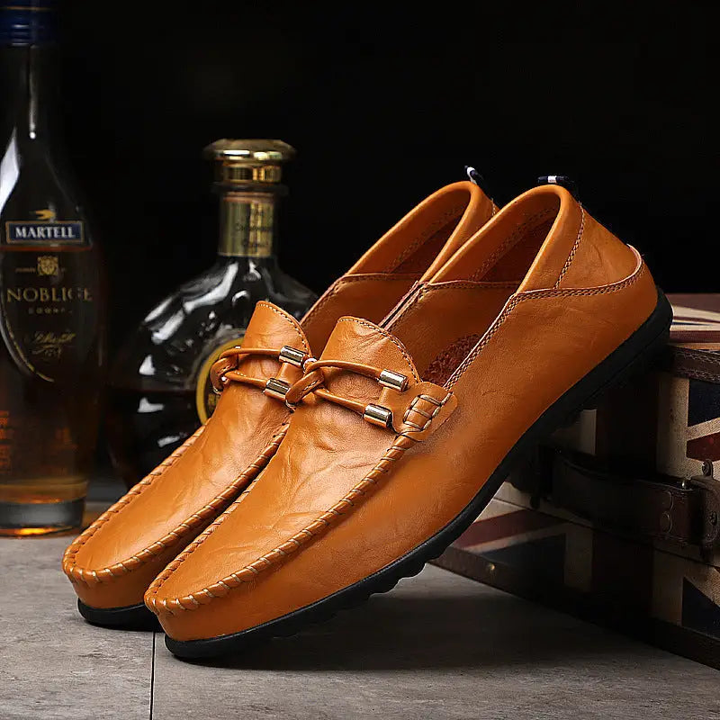 Men's Springsummer Gommino Cowhide Shoes Beyond Trends Hub