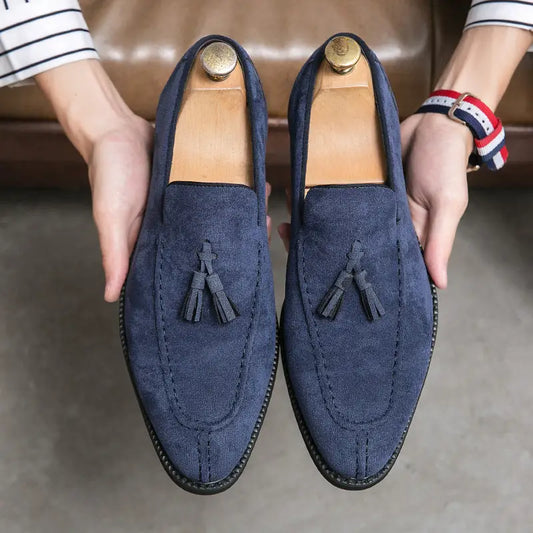 Men's Suede Matte Fashion Leather Shoes Beyond Trends Hub