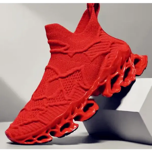 Men's Summer New Breathable Running Shoes Trendy Fashion Platform Fly Woven Mesh Casual Beyond Trends Hub
