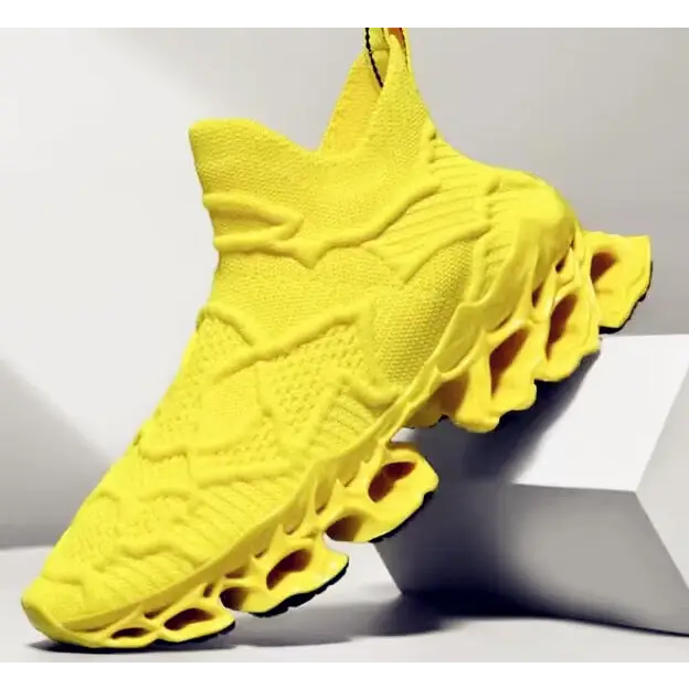 Men's Summer New Breathable Running Shoes Trendy Fashion Platform Fly Woven Mesh Casual Beyond Trends Hub