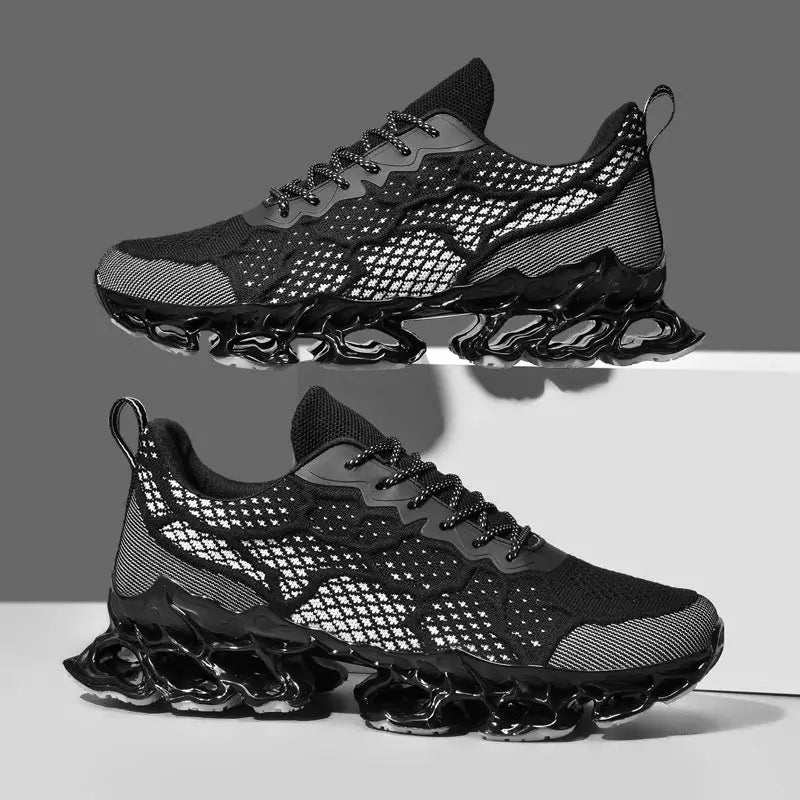 Men's Summer New Breathable Running Shoes Trendy Fashion Platform Fly Woven Mesh Casual Beyond Trends Hub