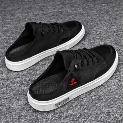 Men's Summer Wear Breathable Deodorant Slip-on Lofter Half Slippers Casual Sports Heel-free Fashion Shoes Beyond Trends Hub