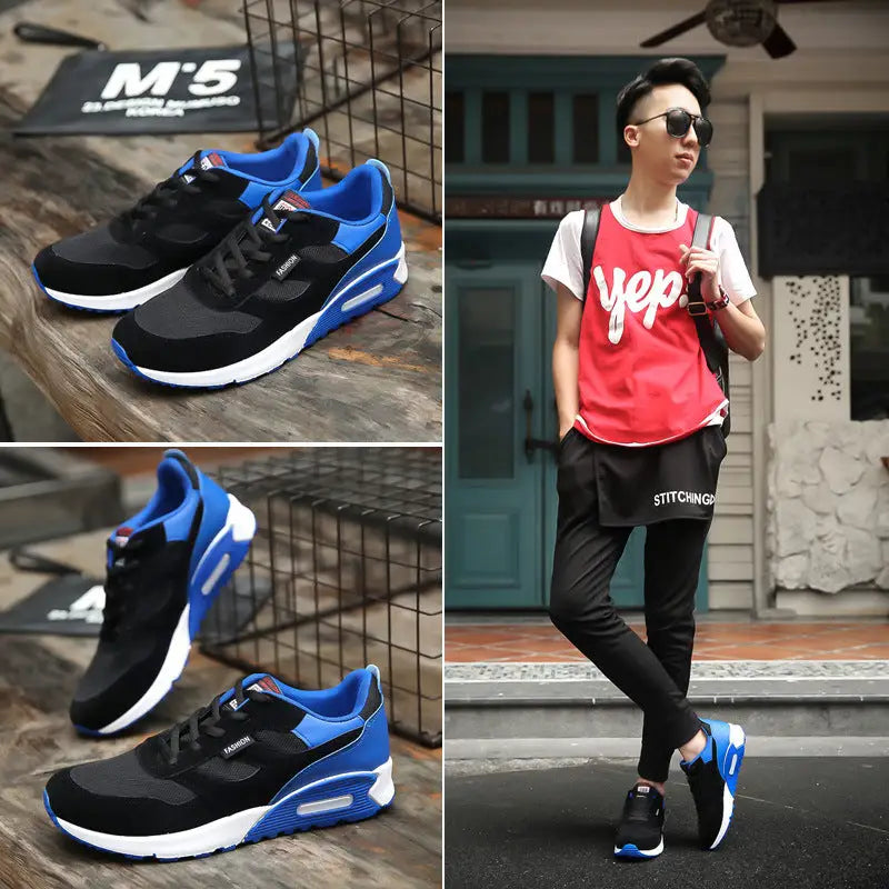 Men's thick-soled cushioned running shoes Beyond Trends Hub